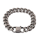 Antique Stainless Steel Bracelet for Men Punk Jewelry