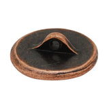 Antique Copper Plating Metal Shank Button Charm for Jewelry Making