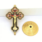 Enamel Hanging Cross Car Ornaments Home Decoration