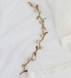 Antique Branch Tiara Headband Bridal Hair Vine Crystal