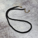 Antique Natural Stone Beads Necklace for Men Short Necklac Jewelry
