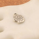 Antique Silver Tropical Fish Charms Pendants 35pcs 14.9x10.7mm
