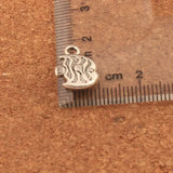 Antique Silver Tropical Fish Charms Pendants 35pcs 14.9x10.7mm