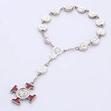 Adjustable Rosary Bracelet St. Benedict Catholic Gift