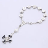 Adjustable Rosary Bracelet St. Benedict Catholic Gift