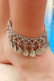 Silver Plated Double Row Beads & Tu?ra Anklets