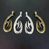 Vintage Silver Anchor Charms for DIY Jewelry Making