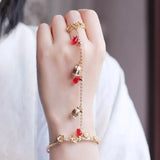 Antique Style Bell Bracelet Chinese Jewelry Adjustable Bracelet
