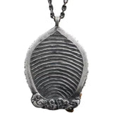 Tibet King Bodhisattva Pendant Antique Style Necklace