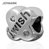 925 Silver Antique Tone Engraved Bead for Charm Bracelets SAPB3134