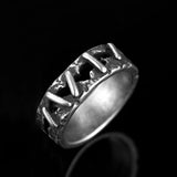 Vintage Stainless Steel Frankenstein Flesh Ring Men Biker Jewelry