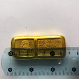 Antique Pure Copper Bar Ingot Brass Gilt Ingot Collection