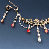 Antiquity Hanfu Ming-Made Silk Neckband Necklace Fairy Song Decoration