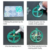 Anxiety Spinner Pendant Resin Mold Jewelry Casting Molds