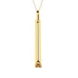 Anxiety Whistle Necklace Stress Relief Pendant