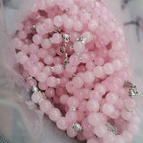 1Pcs Pink Crystal Bracelet Anchor Heart Lock English Letters Jewelry for Women