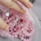 1Pcs Pink Crystal Bracelet Anchor Heart Lock English Letters Jewelry for Women