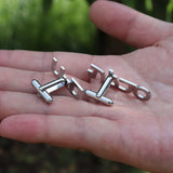 Hebrew Name Suit Cufflinks Personalized Father's Gift