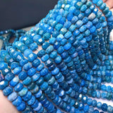 Apatite 4mm Natural Gemstone Beads Round 15inch