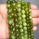 Apatite Aquamarine Jade Beads Natural Stone for Jewelry Making
