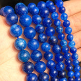 Apatite Aquamarine Jade Beads Natural Stone for Jewelry Making