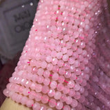 Apatite/Rose Quartz/Rhodochrosite Roundelle Beads 3*5mm
