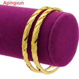 2pcs Adjustable Bracelet Women Bangle African Bridal Wedding Jewelry