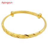 2pcs Adjustable Bracelet Women Bangle African Bridal Wedding Jewelry