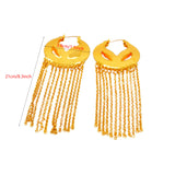 Bright Earrings African Ethiopian Arab Women Girls Bridal Wedding Party Charm