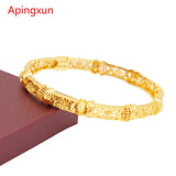Copper Cuff Bracelet Dubai African Ethiopian Women Girls Charm Bangle