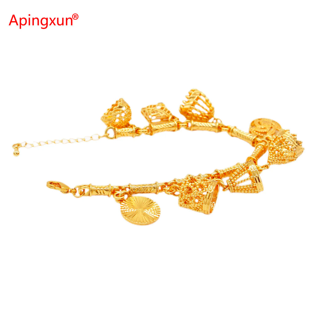 Ethiopian African Pendant Bracelet Women Party Jewelry