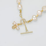 Apis Florea Baroque Pearl Bracelet 7-8mm for Women