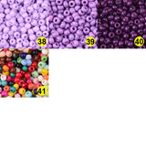 1000 2MM Glass Seed Beads 11/0 Round Spacer Beads For DIY Jewelry Making