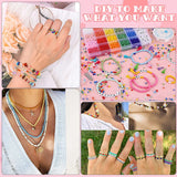 1000pcs 2mm Matellic Charm Seed Beads Czech Glass Beads DIY Bracelet Necklace
