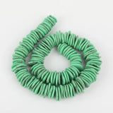 Green Turquoise Howlite Heishi Spacer Beads Bracelet Necklace DIY