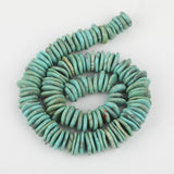 Green Turquoise Howlite Heishi Spacer Beads Bracelet Necklace DIY