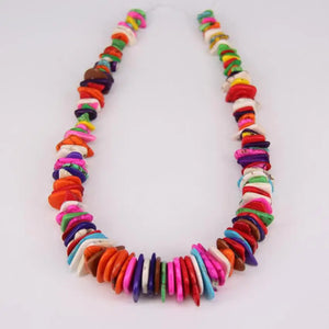 130pcs Mixed Colors Magnesite Heishi Beads Natural Slab Disc Spacer
