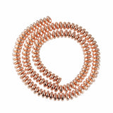 130pcs Hematite Beads 3*6mm Oval Spacer Charm Beads for Jewelry Making