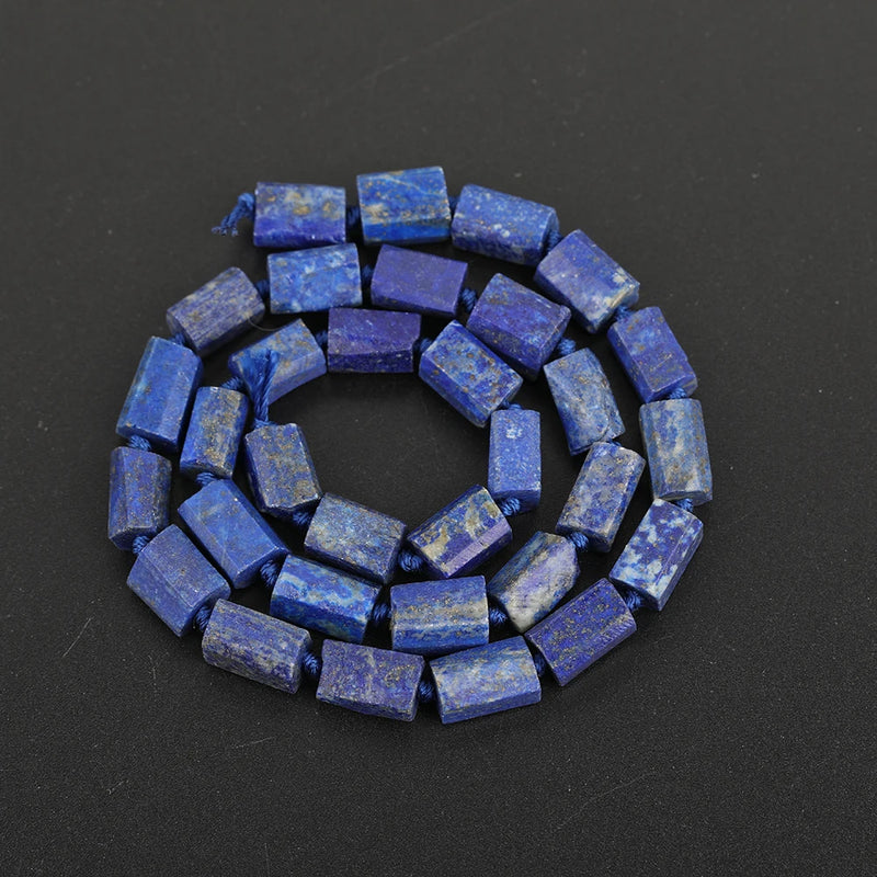 Natural Tourmaline Stone Rectangle Loose Beads, 25-36pcs/strand