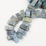 Natural Kyanite Slab Slice Beads for DIY Jewelry Making