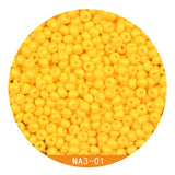 3mm Czech Glass Seed Beads for Jewelry Making DIY Charm Bracelet Kralen Bijoux