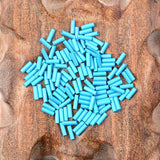 500pcs 2x6mm Long Tube Bugle Czech Glass Beads for Jewelry Making