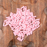 500pcs 2x6mm Long Tube Bugle Czech Glass Beads for Jewelry Making