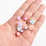 520Pcs Heart/Star Polymer Clay Spacer Beads DIY Jewelry Findings