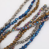 Rainbow Titanium Quartz Crystal Chip Loose Beads 65pcs Strand