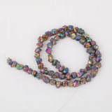 Rainbow Titanium Quartz Crystal Chip Loose Beads 65pcs Strand