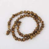 Rainbow Titanium Quartz Crystal Chip Loose Beads 65pcs Strand