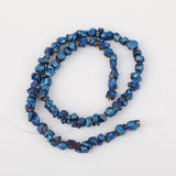 Rainbow Titanium Quartz Crystal Chip Loose Beads 65pcs Strand
