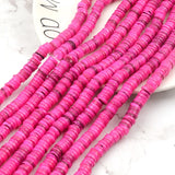 7-8mm Natural Shell Stone Beads Spacer Beads Dyed For Jewelry