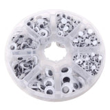 885pcs Box Wiggle Googly Eyes Cabochons DIY Crafts Accessories